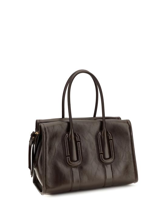  마크제이콥스 토트백 마크 제이콥스 베이브 시티 토트 가죽 핸드백 폰단트 - MARC JACOBS