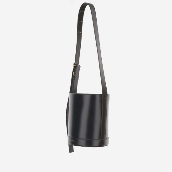 질샌더 가방 질 샌더 가죽 버킷 숄더백 - JIL SANDER