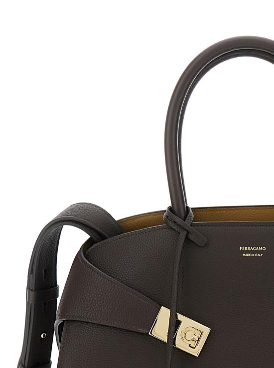  살바토레 페라가모 가방 페라가모 허그 스몰 숄더백 브라운 - SALVATORE FERRAGAMO