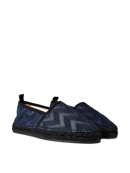 26SS 미소니 플랫 슈즈 M26003 Blue - MISSONI