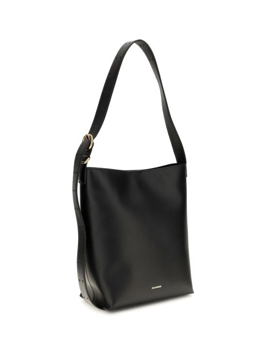  질샌더 토트백 Jil Sander Cannolo  블랙 - JIL SANDER