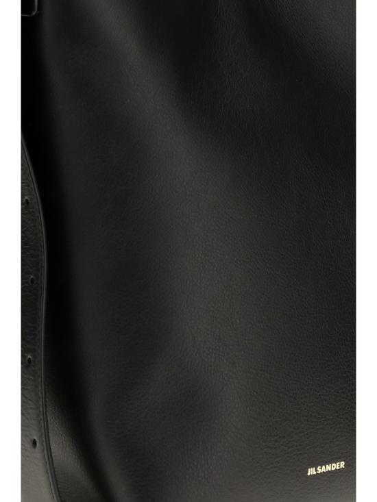  질샌더 토트백 Jil Sander Cannolo  블랙 - JIL SANDER