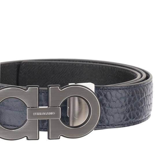 26FW 살바토레 페라가모 벨트 670460009 Blue - SALVATORE FERRAGAMO