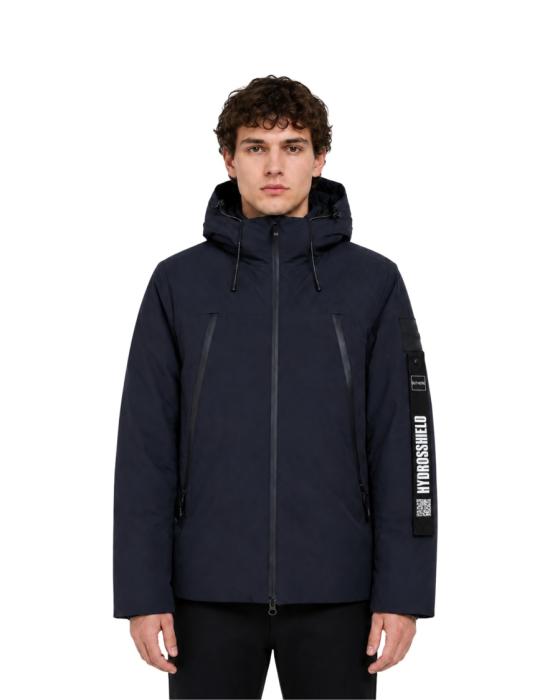 26FW 아웃데어 숏패딩 4640M501C178 Blue - OUTHERE