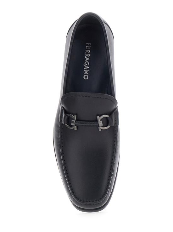  살바토레 페라가모 로퍼 페라가모 간치니 디테일  블루 - SALVATORE FERRAGAMO