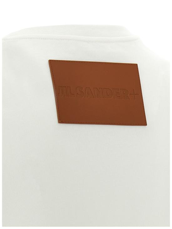  질샌더 탑 JI303509BM WHITE - JIL SANDER