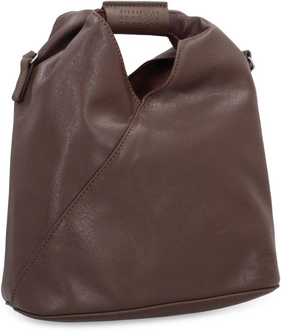  MM6 메종마르지엘라 가방 MM6 메종 마르지엘라 에코 레더 숄더백 코코아 브라운 - MM6 MAISON MARGIELA
