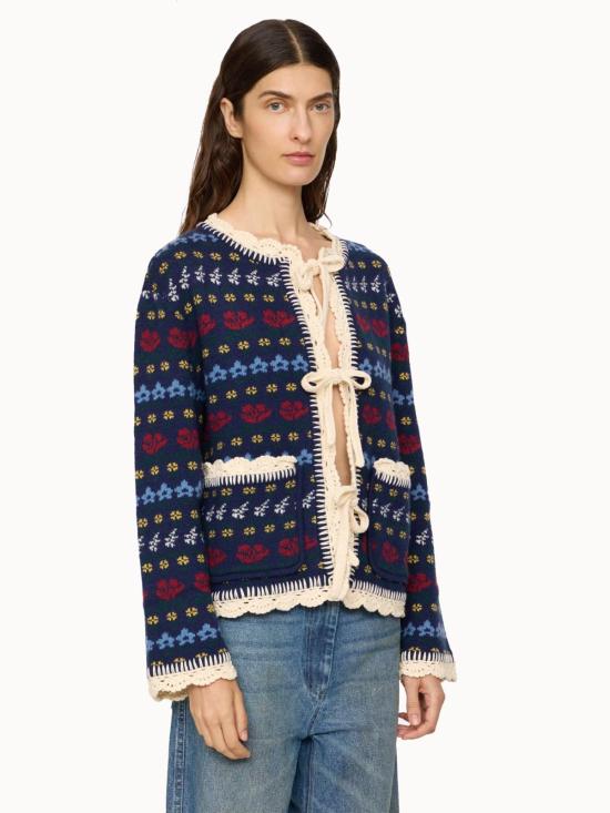  씨뉴욕 가디건 Sea Ny Preston Cardigan Navy - SEA NY