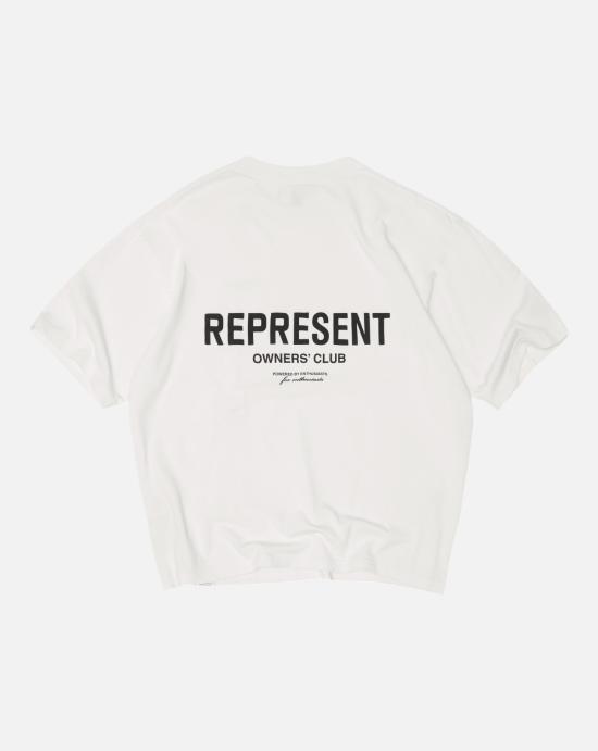  리프레젠트 셔츠 OCM41114 072 FLAT WHITE - REPRESENT