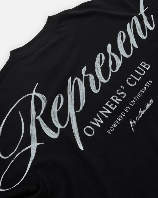  리프레젠트 셔츠 OCM41201 001 Black - REPRESENT