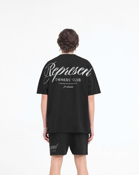  리프레젠트 셔츠 OCM41201 001 Black - REPRESENT