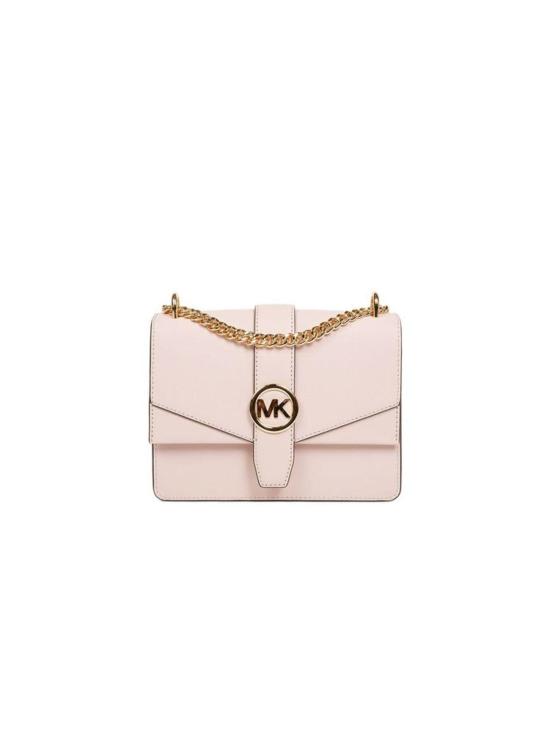  마이클 코어스 크로스백 그리니치 스몰 플랩 크로스바디 백 파우더 블러쉬 - MICHAEL KORS