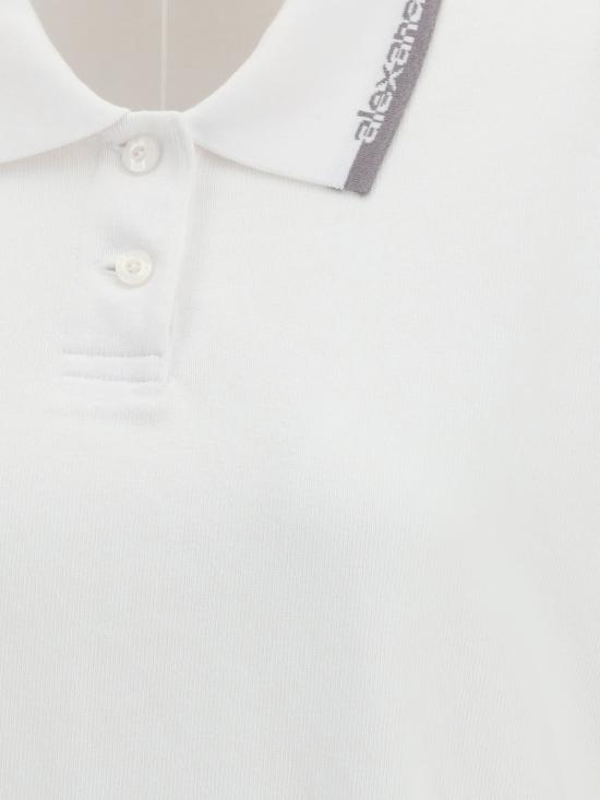  알렉산더 왕 숏 원피스 폴로 미니 드레스 화이트 - ALEXANDER WANG