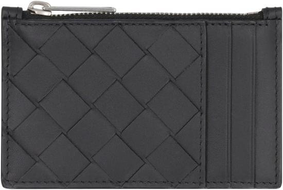  보테가베네타 카드지갑 가죽 카드 지갑 블랙 - BOTTEGA VENETA