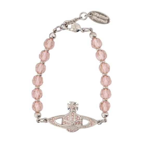 26FW 비비안웨스트우드 팔찌 WES026370 PINK - VIVIENNE WESTWOOD