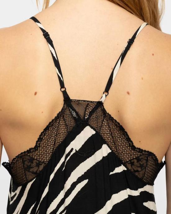  자딕앤볼테르 롱 원피스 WWDR02700 011 Cebra - ZADIG & VOLTAIRE