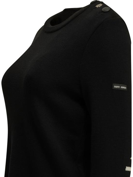 26FW 세인트제임스 스웨터 324616NOIR BLACK - SAINT JAMES