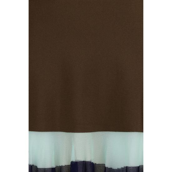 26FW 펜디 원피스 FEFZDE48AWISF1XE6BB BROWN - FENDI