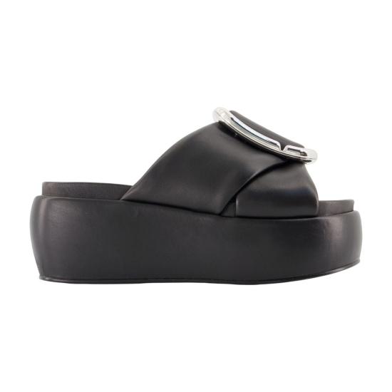 26FW 마크제이콥스 샌들 CONFIG JACS26012 BLACK