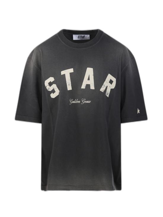 26FW 골든구스 반팔 티셔츠 GUP01873P002419 60666 GREY - GOLDEN GOOSE