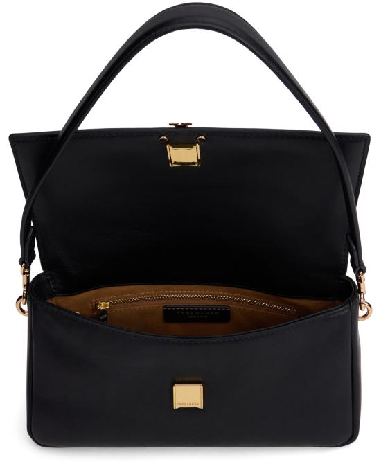  토리버치 가방 찰리 가죽 핸드백 블랙 - TORY BURCH