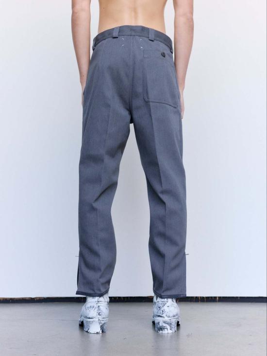  마르지엘라 스트레이트 팬츠 메종  폴리 코튼 테크니컬 팬츠 - MAISON MARGIELA