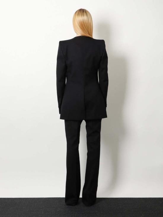  톰포드 스트레이트 팬츠 톰 포드 울 실크 팬츠 블랙 - TOMFORD
