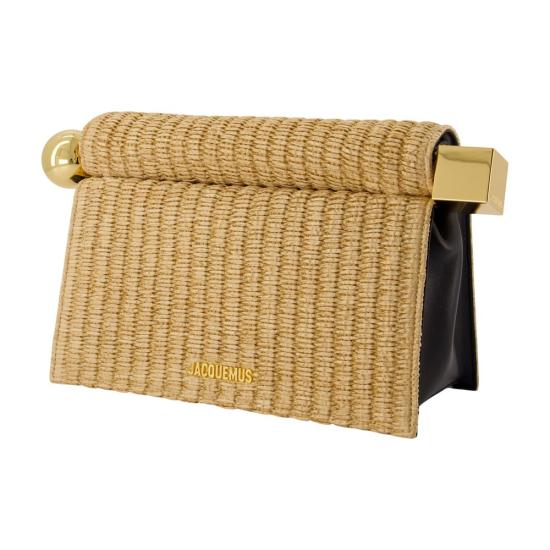 26FW 자크뮈스 클러치/파우치 MUS026018 BEIGE - JACQUEMUS