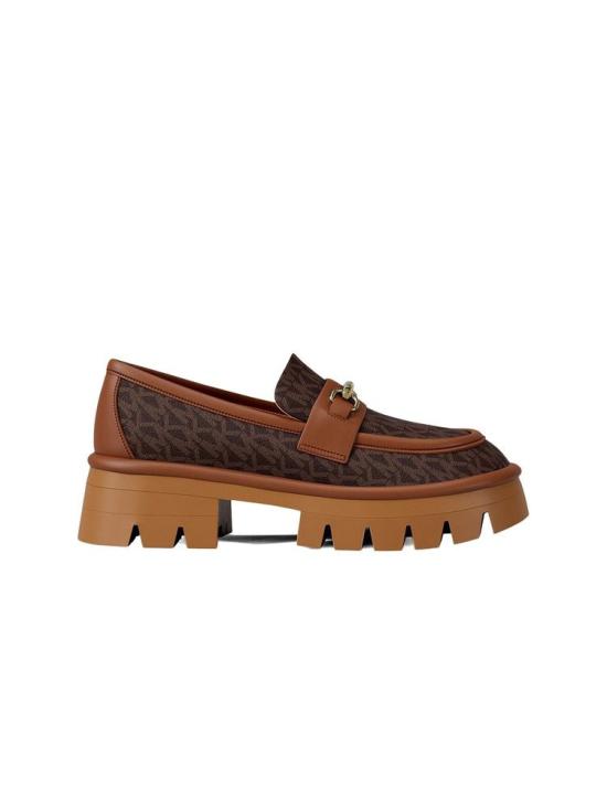  마이클 코어스 플랫 슈즈 MASTER 49S6CRFP1B BROWN Michael Kors - MICHAEL KORS