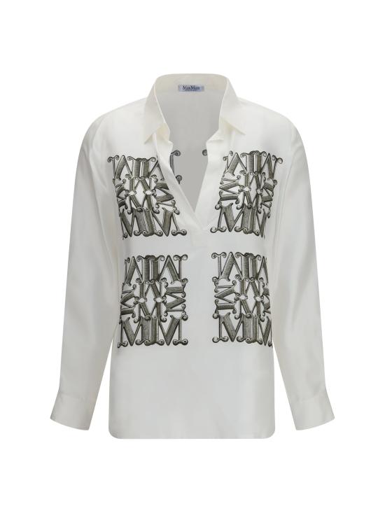 26FW 막스마라 셔츠 2621116051600 002 WHITE