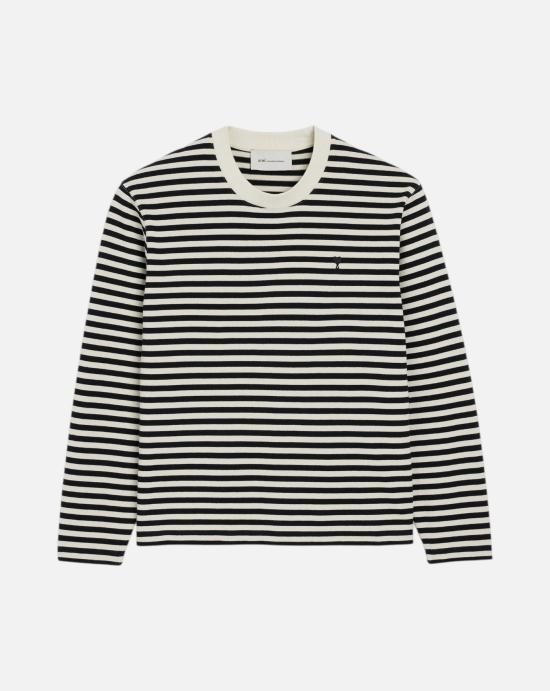  아미 셔츠 UTS414 JE0241 044 BLACK IVORY