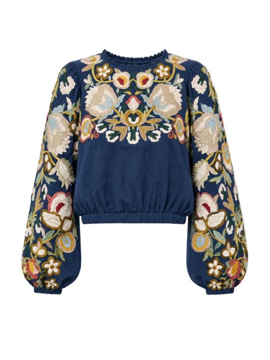  씨뉴욕 블라우스 AW26 057 BLUE