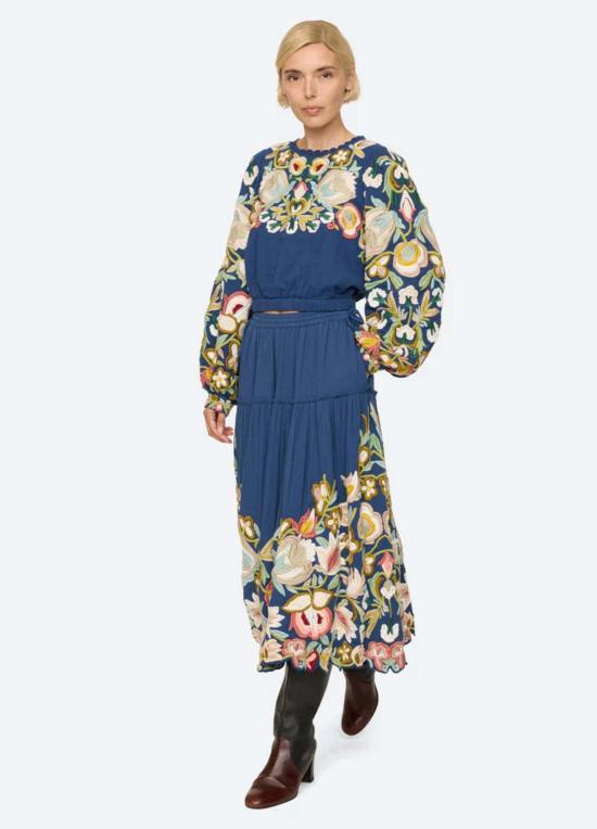  씨뉴욕 블라우스 AW26 057 BLUE - SEA NY