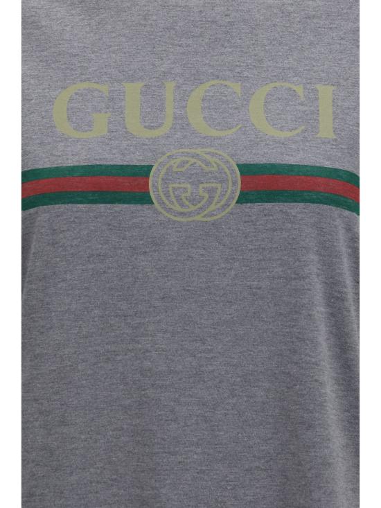 26FW 구찌 폴로 티셔츠 865015XJH1R 1230 GRAY - GUCCI
