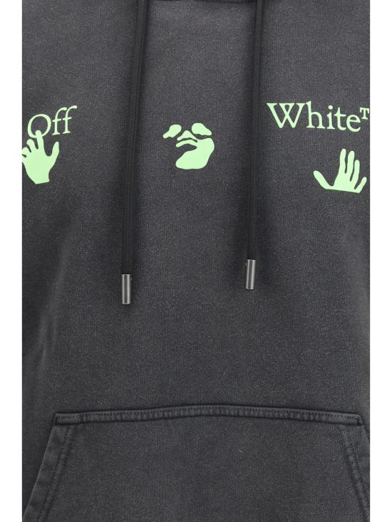 26FW 오프화이트 탑 OMBB085F26FLE00T00 001 BLACK - OFF WHITE