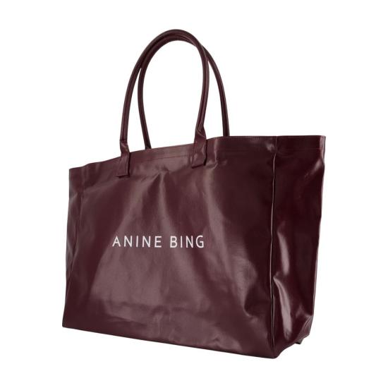 26FW 애니빙 토트백 ANB026314 BURGUNDY - ANINE BING