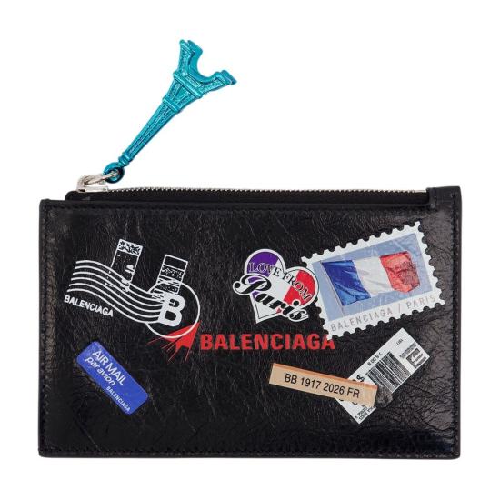 26FW 발렌시아가 명함지갑 CIA025302 BLACK - BALENCIAGA