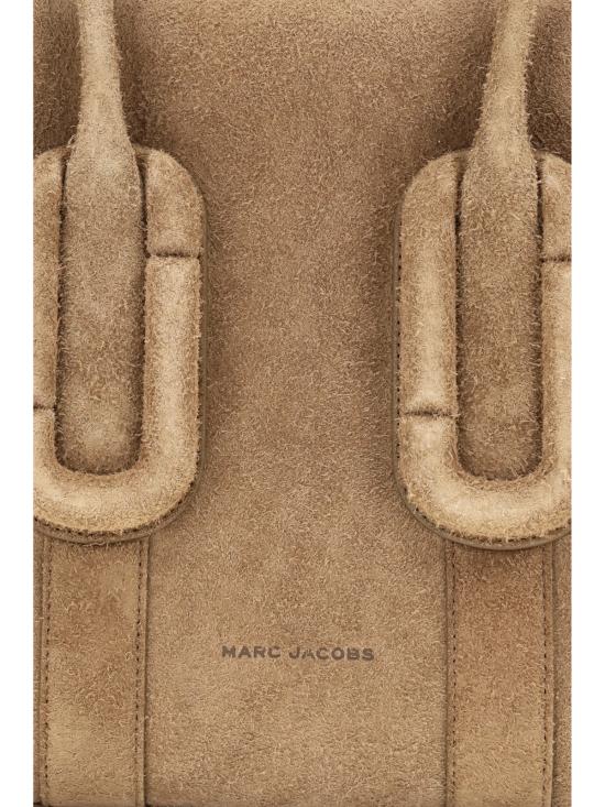  마크제이콥스 가방 마크 제이콥스 베이브 시티 토트 스웨이드 핸드백 헤이즐넛 - MARC JACOBS