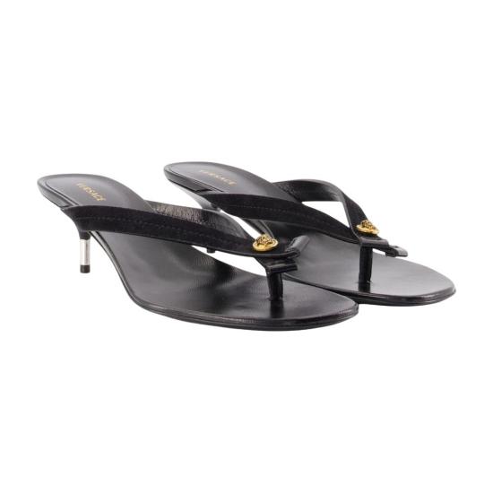 26FW 베르사체 힐/펌프스 CONFIG VERS26002 BLACK - VERSACE