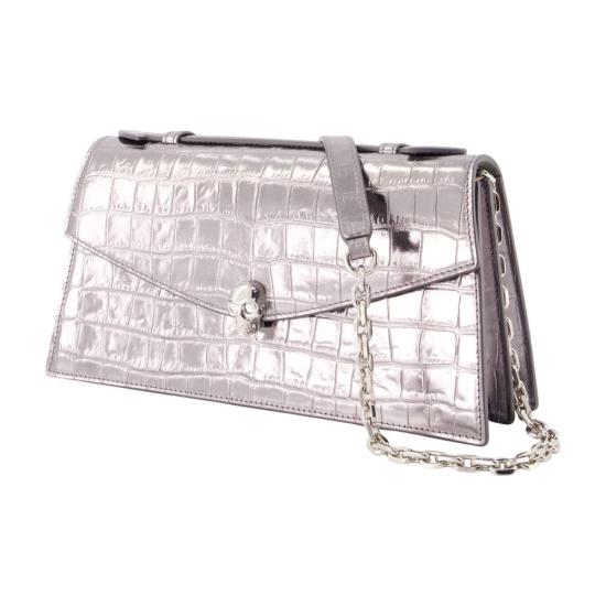 26FW 알렉산더 맥퀸 클러치/파우치 AMQ026007 SILVER - ALEXANDER MCQUEEN