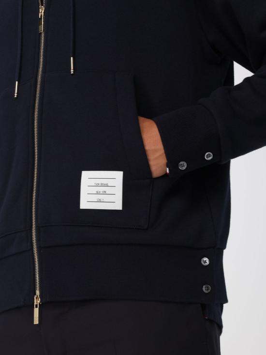 26FW 톰브라운 폴로 티셔츠 MJP137G 07976 415 NAVY DOM - THOM BROWNE