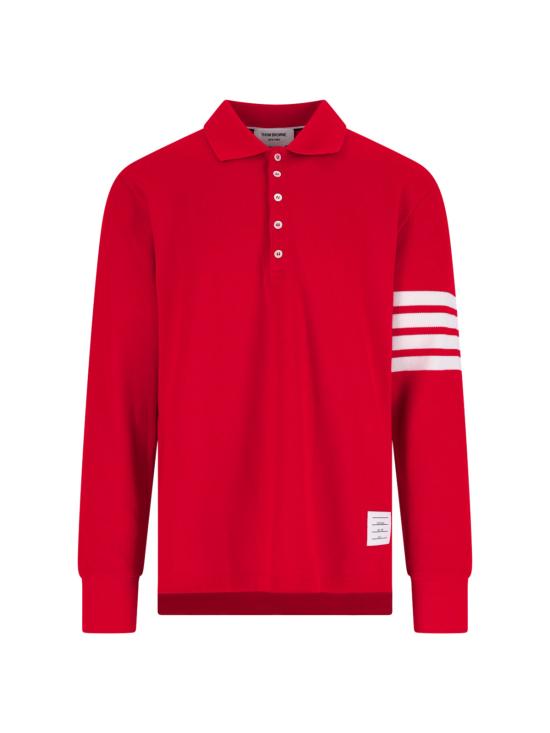 26FW 톰브라운 폴로 티셔츠 MJP137G 07976 600 RED DOM