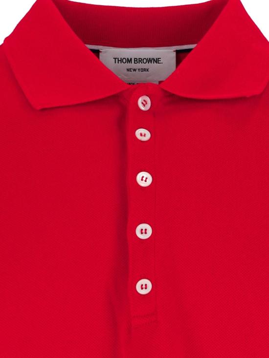 26FW 톰브라운 폴로 티셔츠 MJP137G 07976 600 RED DOM - THOM BROWNE