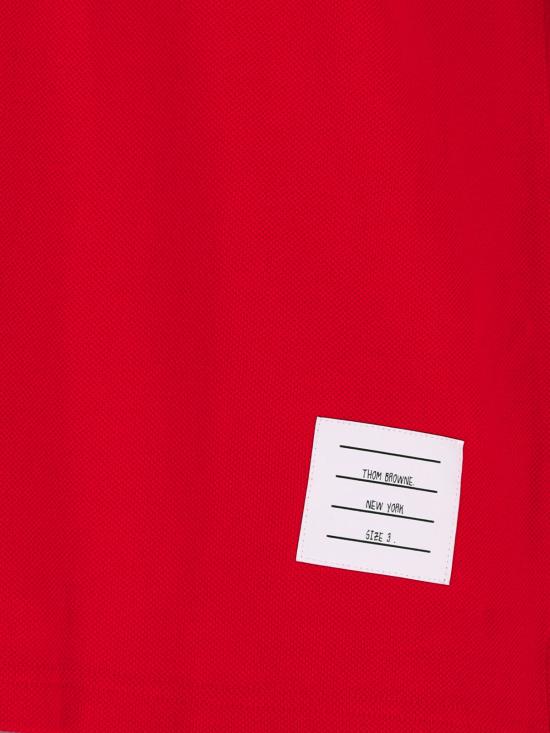 26FW 톰브라운 폴로 티셔츠 MJP137G 07976 600 RED DOM - THOM BROWNE