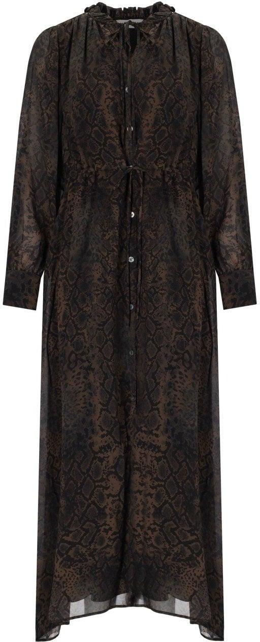 26FW 마렐라 롱 원피스 9493823586550 BROWN