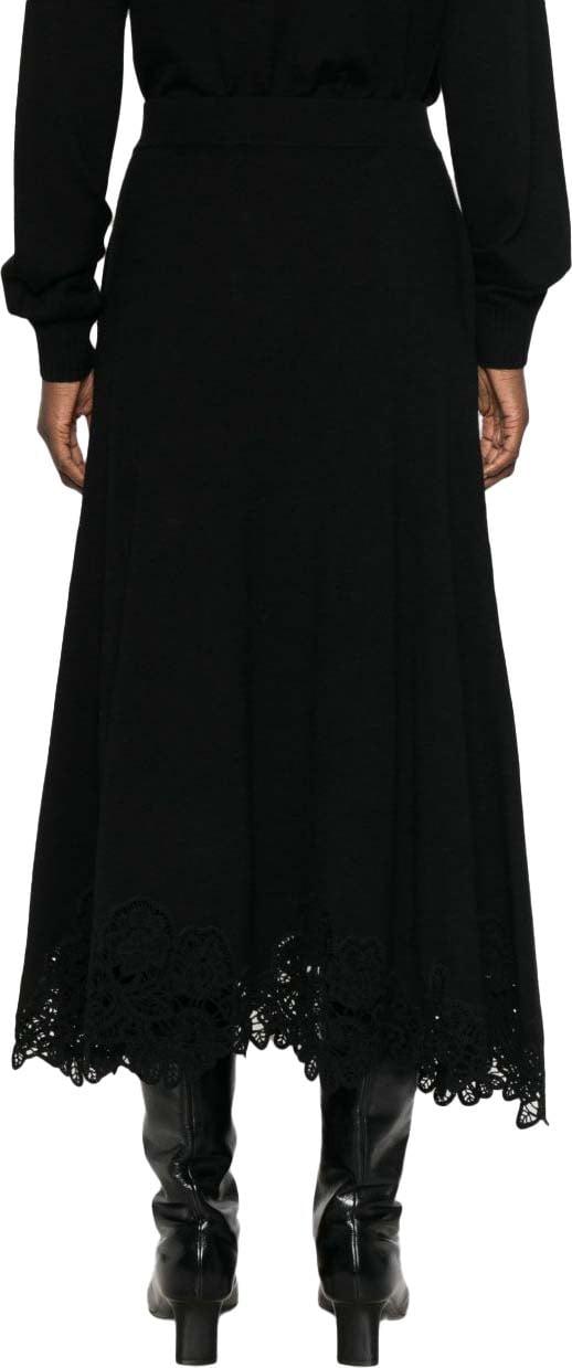 26FW 짐머만 미디 스커트 9419SF261BLK BLACK - ZIMMERMANN