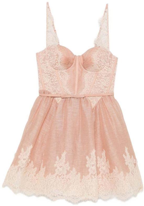26FW 짐머만 숏 원피스 9399DF261LPI PINK
