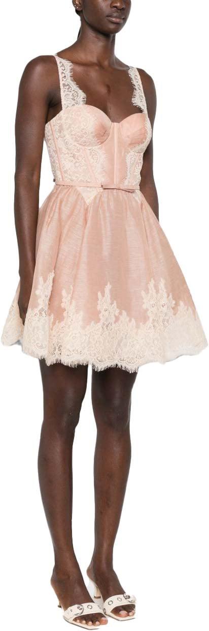 26FW 짐머만 숏 원피스 9399DF261LPI PINK - ZIMMERMANN