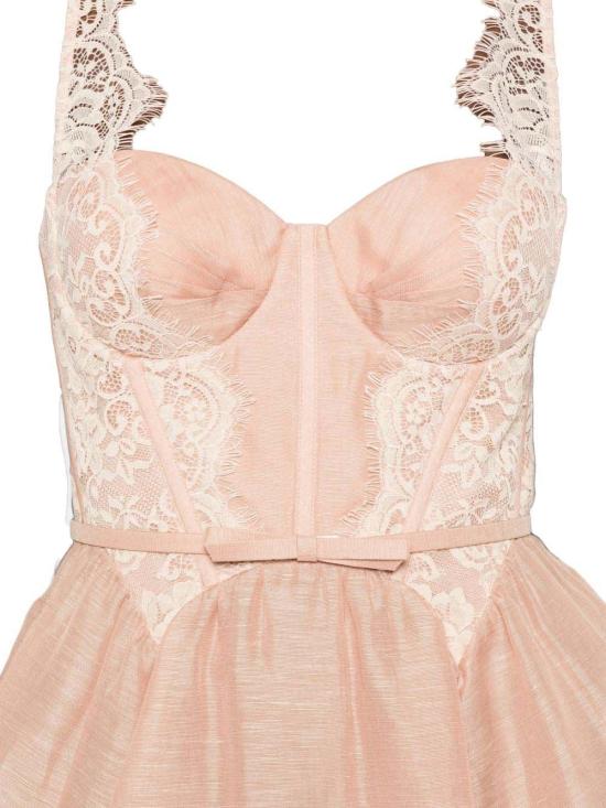 26FW 짐머만 숏 원피스 9399DF261LPI PINK - ZIMMERMANN