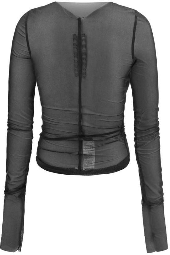  릭 오웬스 긴팔 티셔츠 10055279903006 BLACK - RICK OWENS